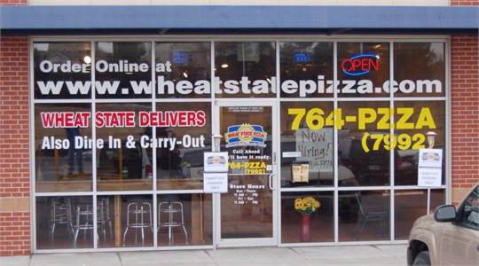 Wheat State Pizza Windows